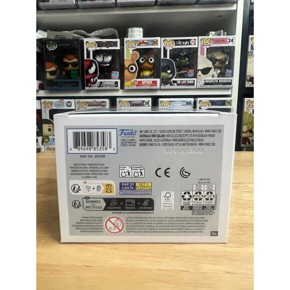 EXCLUSIVE Human Torch Space Suit Fantastic 4 Funko Pop Bobblehead #1521 Marvel - Picture 6 of 6